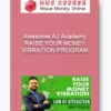 Awesome AJ Academy – RAISE YOUR MONEY VIBRATION PROGRAM
