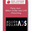 Peng Joon – Million Dollar Ads LIVE – Recording