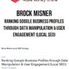 Brock Misner – Ranking Google Business Profiles through Data Manipulation & User Engagement (Local SEO)