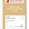 Matt Epstein – Influencer Marketing Course