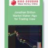 Jonathan Britton – Market Maker Algo for Trading View
