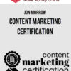 Jon Morrow – Content Marketing Certification