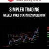 Simpler Trading – Weekly Price Statistics Indicator