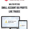 Walter Peters – Small Account Big Profits Live Trades