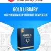 Gold Library +105 Premium KDP Interior Templates