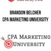 Brandon Belcher – CPA Marketing University
