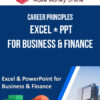 Career Principles – Excel + PPT for Business & Finance