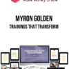 Myron Golden – Trainings That Transform