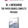 W. J. Mencarow – The Paper Source Complete Package