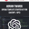 Adrian Twarog – OpenAI Template Starter Kit for ChatGPT / GPT3