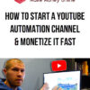 How to Start a YouTube Automation Channel & Monetize It Fast