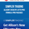Simpler Trading – Allison’s New SPX Lotto Pins Formula (Pro Package)