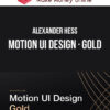 Alexander Hess – Motion UI Design · Gold