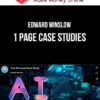 Edward Winslow – 1 Page Case Studies