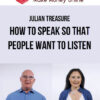 Julian Treasure – How To Speak So That People Want To Listen