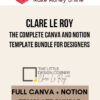 Clare Le Roy – The Complete Canva and Notion Template Bundle for Designers
