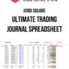 Jordi Square – Ultimate Trading Journal Spreadsheet