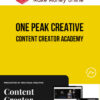 One Peak Creative – Content Creator Academy