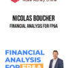 Nicolas Boucher – Financial Analysis for FP&A