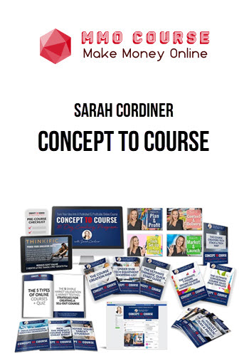 Sarah Cordiner – Concept to Course