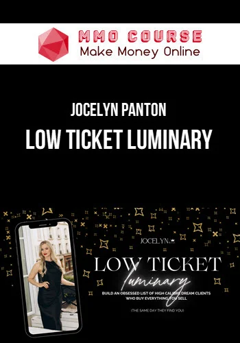 Jocelyn Panton – Low Ticket Luminary