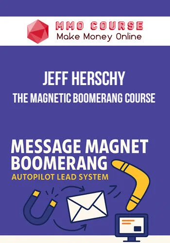 Jeff Herschy – The Magnetic Boomerang Course