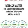 Rebecca Matter – The AWAI Model for Building a Thriving Zero-Client Writing Business
